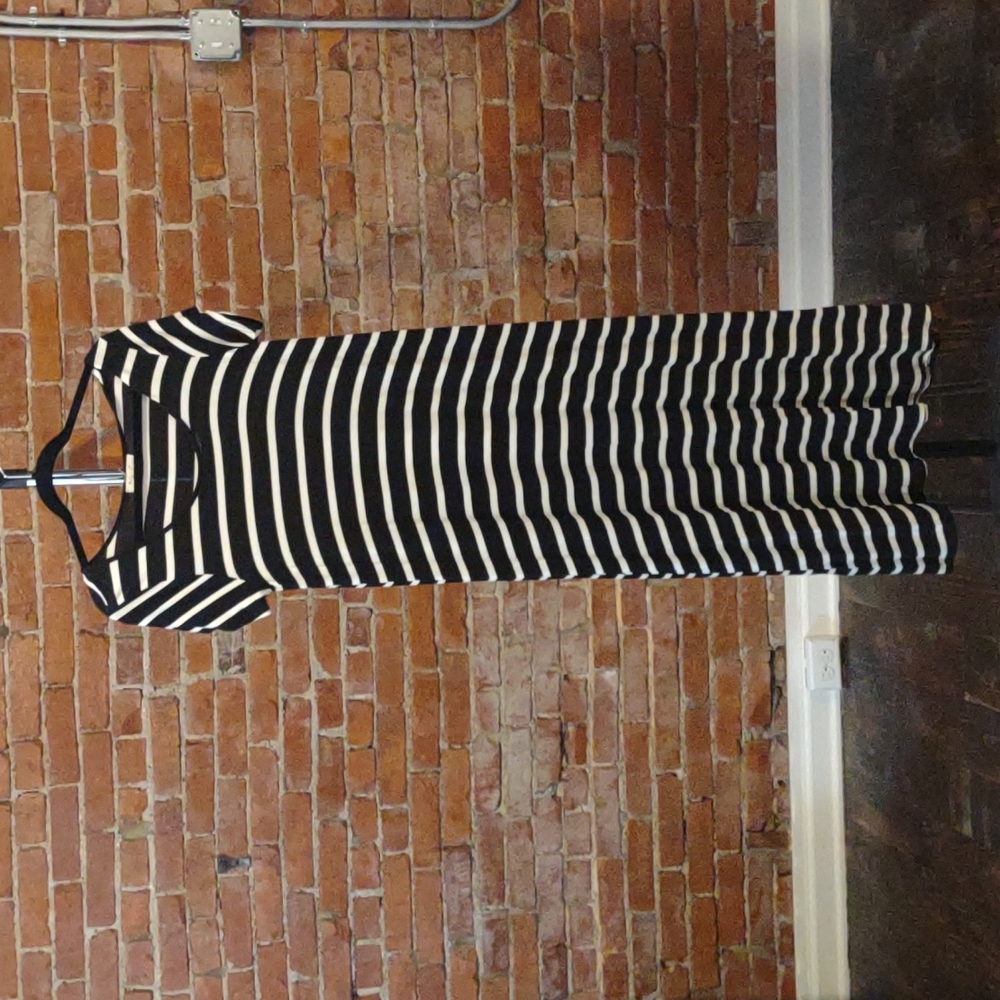 Striped maxi dress
